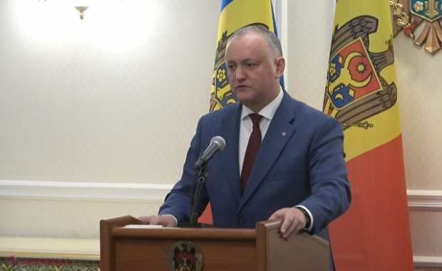 VIDEO // Președintele Dodon anunță DOUĂ scenarii, după consultările cu fracțiunile parlamentare: „Nu văd șanse pentru crearea unei majorități parlamentare stabile”