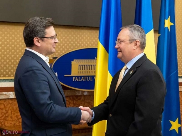 Ministrul Ucrainean de Externe, vizită la București: A discutat cu premierul Ciucă despre situația de securitate din regiune