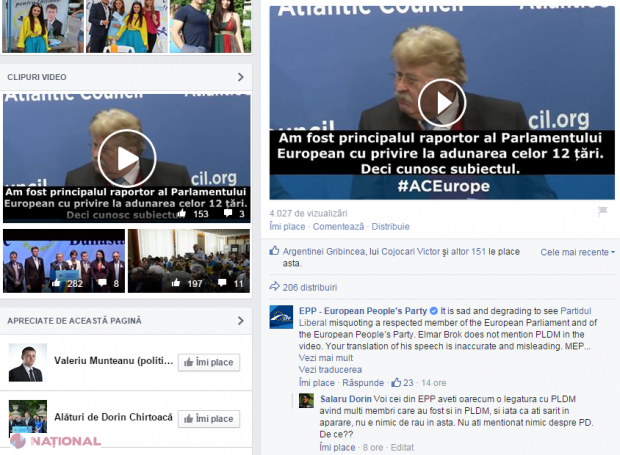 PPE pune la PUNCT liberalii din R. Moldova: „Este degradant să citezi greşit un membru respectat al Parlamentului European”