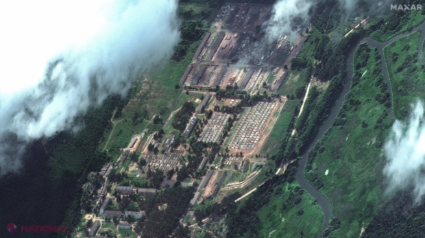 Cele mai noi imagini din satelit ale taberei Wagner din Belarus. „Nu reprezintă o amenințare semnificativă pentru NATO”