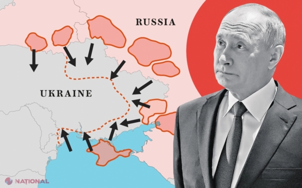 ANALIZĂ // Donbas sau mai mult: Cele CINCI opțiuni ale lui Putin în Ucraina