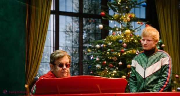 VIDEO // FABULOS: Ed Sheeran şi Elton John au lansat „Merry Christmas”, care ar putea să domine topurile sezonului