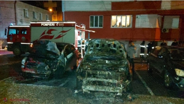 Trei automobile au ARS noaptea trecută în Chișinău