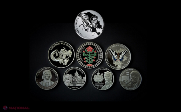 FOTO // Monede NOI, puse în circulație de Banca Națională: Cum arată monedele emise în câteva sute de exemplare