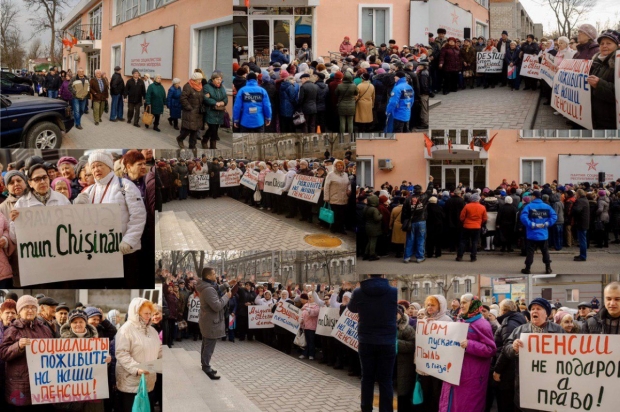 VIDEO, DOC // Proteste în toată REPUBLICA. Membrii și simpatizanții Partidului „ȘOR” cer majorarea pensiilor: „Suntem gata să organizăm acțiuni masive de protest împotriva actualei guvernări corupte și incompetente”