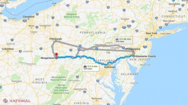 Un american beat a călătorit, din greșeală, 500 de kilometri cu Uber. Ce factură are de plătit acum