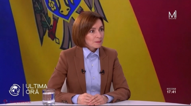 VIDEO // Președinta Maia Sandu a trăit în DIRECT cutremurul de astăzi. Cum a reacționat șefa statului