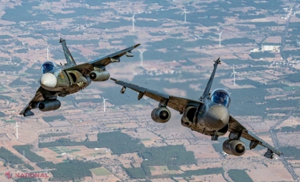 Două avioane militare s-au ciocnit în estul Franţei