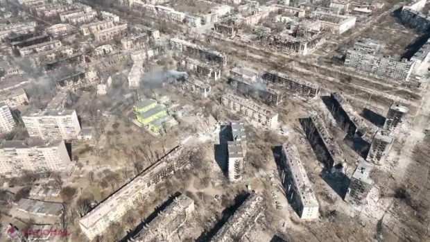 VIDEO Mariupol, 90% distrus: Rușii au devastat timp de o lună mai barbar decât în doi ani de război mondial
