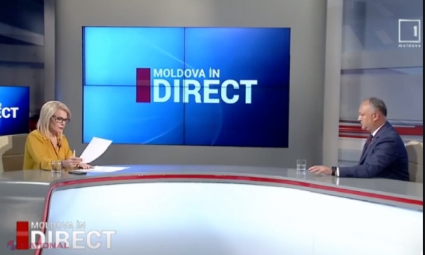 VIDEO, REVOLTĂTOR // Postul public „Moldova 1”, transformat în televiziune „de partid”: Film despre Dodon, în prime-time, în care acesta este prezentat drept mare filantrop