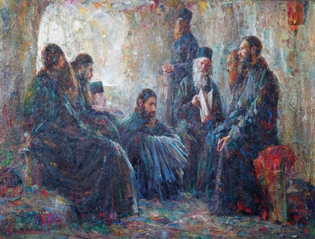 Expoziția pictorilor basarabeni Gheorghe Lisița și Veronica Iftodii, „Realitatea vie a picturii”, inaugurată la Galeria Artelor a Cercului Militar Național din București