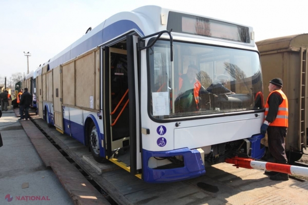 Primăria anunță costul final al troleibuzelor asamblate la Chișinău