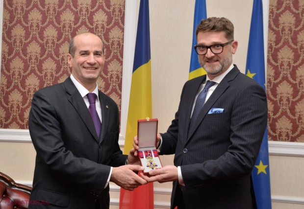 Un oficial din cadrul Guvernului de la Chișinău a fost decorat cu cea mai înaltă distincție oferită de România. Pentru ce MERITE a primit Valeriu Mija Ordinul „Steaua României”