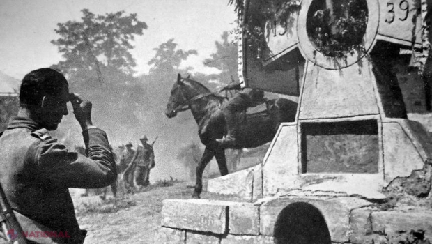 Fotografii UNICE la Chișinău din Primul Război Mondial, cu ocazia Zilei Armatei Române