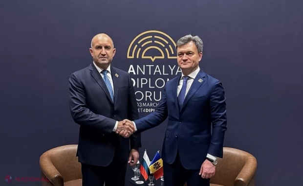 Premierul Recean, întrevedere cu președintele Bulgariei în marja Forului Diplomației din Antalya