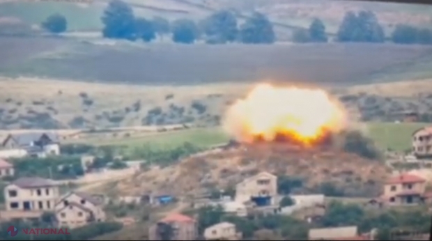 VIDEO // Un nou RĂZBOI la granița dintre Europa și Asia. Armata Azerbaidjanului a aruncat în aer un sistem antirachetă armean și anunță o operațiune ANTITERORISTĂ în Karabah: Vom elibera teritoriile nostre de forțele de ocupație”