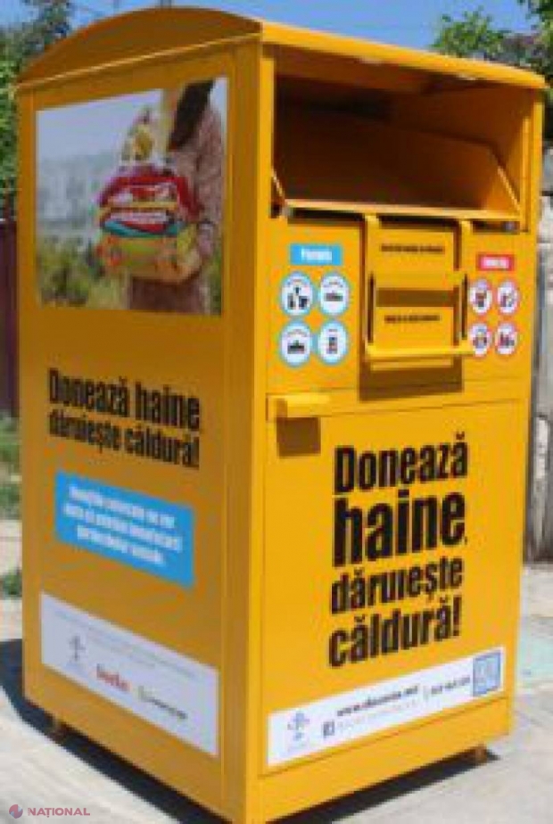 „BANCA de haine”: Iată punctele din capitală unde veți putea DONA haine pentru nevoiașii din R. Moldova