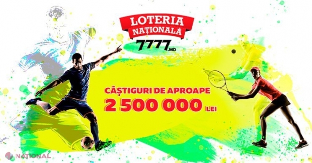 Aproape 2,5 milioane de lei au câștigat amatorii de sport în doar 3 săptămâni pe 7777.md, UNICUL site autorizat de pariuri sportive din R. Moldova. Beneficiază și tu de BONUSURI atractive 