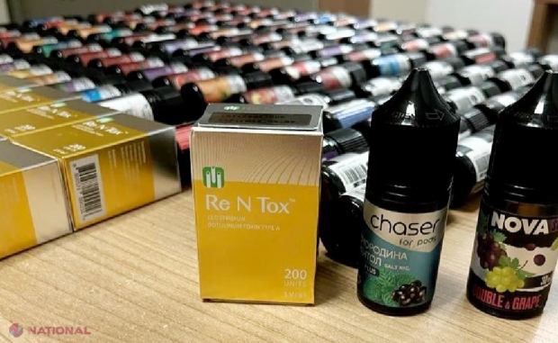 FOTO // Contrabandă la Palanca: Produse destinate injectărilor faciale, aduse ilegal în R. Moldova