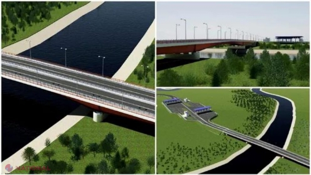Undă verde pentru PODUL peste Prut de la Ungheni, parte din Autostrada UNIRII. Când ar putea trece primele mașini spre R. Moldova