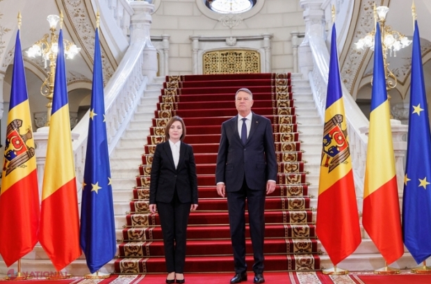VIDEO // Președinții Klaus Iohannis și Maia Sandu, declarații comune la Palatul Cotroceni: „Vă asigur că R. Moldova NU este singură în fața provocărilor”; „Sângele apă nu se face”