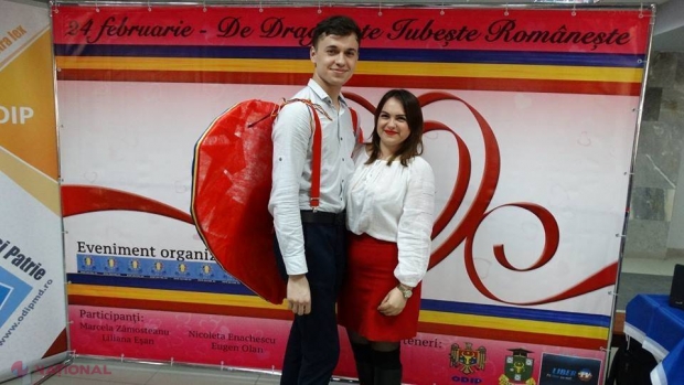 Căsătorii de o ZI și panglici tricolore. Cum au SĂRBĂTORIT studenții din R. Moldova Dragobetele