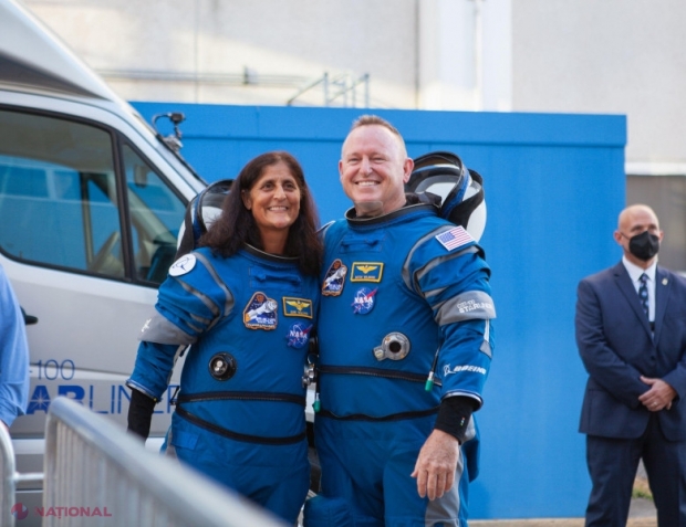 Doi astronauți americani sunt blocați în spațiu. O misiune de 8 zile s-ar putea transforma în una de 8 luni