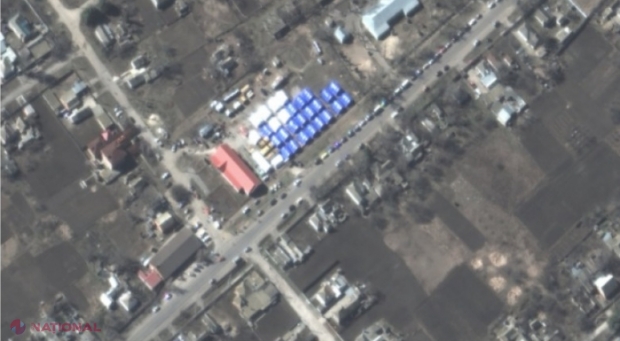 DEPORTĂRI // Zeci de mii de ucraineni ar fi răpiți și duși în lagăre de filtrare înființate de Rusia la graniță, ca în Cecenia. Imagini din satelit