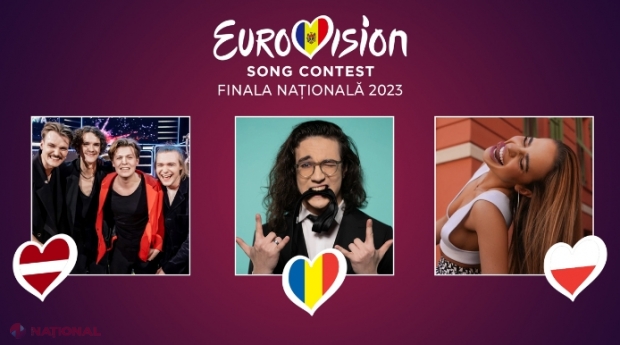 Reprezentanții României, Poloniei și Letoniei, invitați speciali în FINALA națională a concursului Eurovision, care va avea loc pe 4 martie