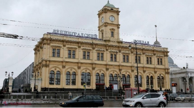 Aproximativ 3 000 de persoane evacuate din trei staţii de tren la Moscova în urma unei ameninţări cu bombă