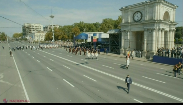 VIDEO // Parada militară de la Chișinău dedicată aniversării a 30-a de la proclamarea INDEPENDENȚEI R. Moldova: LEGĂMÂNTUL Maiei Sandu
