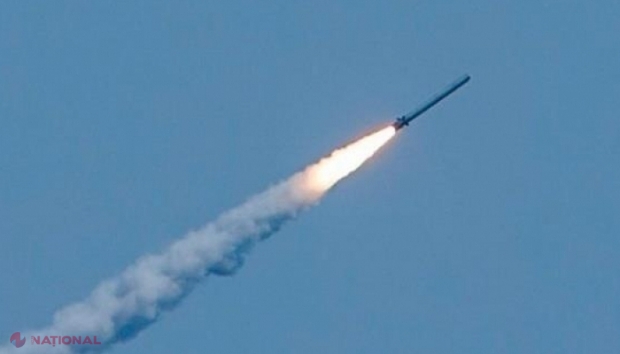 UPDATE // Încă o rachetă rusească a survolat spațiul aerian al R. Moldova: A trecut pe deasupra localităților Mocra și Cosăuți, susține Ministerul Apărării