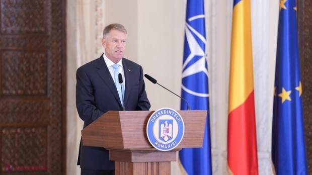 Klaus Iohannis, la Reuniunea Anuală a Diplomaţiei Române: „Vom continua să fim alături de Republica Moldova, grav afectată de război”