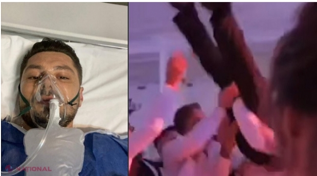 Un mire a ajuns la spital cu coloana fracturată, după ce prietenii l-au aruncat şi nu l-au mai prins