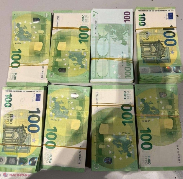 Un străin a încercat să ajungă la București cu zeci de mii de euro nedeclarați, pornind din Chișinău cu avionul
