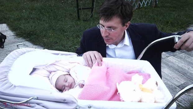 Poza zilei // Nașul Dorin CHIRTOACĂ cu finuța sa, nepoata lui BĂSESCU