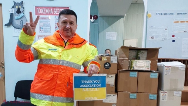 FOTO // A.S.I.C.S. contribuie la SALVAREA de vieți în Ucraina. Spitalele din țara vecină au primit produsele medicale livrate de asociația din R. Moldova