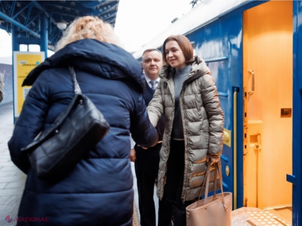 Maia Sandu, vizită la Kiev: Va discuta cu Volodymyr Zelenskyy inclusiv despre criza energetică din Transnistria, provocată de Federația Rusă
