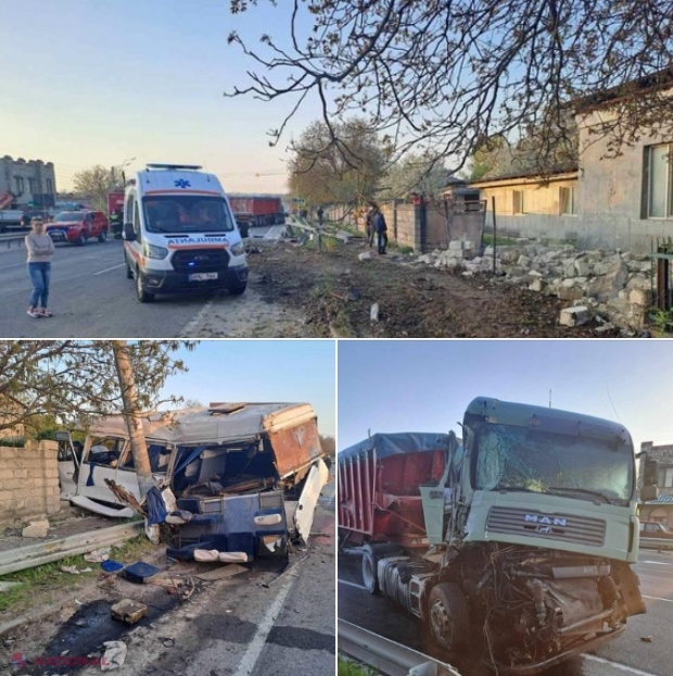 Trei minori au avut de suferit în accidentul de la Măgdăcești: Doi rămân spitalizați în secțiile de Chirurgie Urgentă și Neurochirurgie de la Institutul Mamei și Copilului din Chișinău