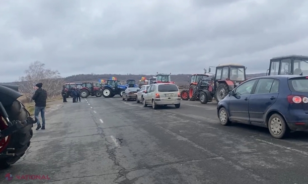 VIDEO // Vicepremierul Bolea a fost delegat să discute cu fermierii PROTESTATARI, însă ultimii vor să fie primiți de Maia Sandu, Igor Grosu și Dorin Recean. „Vladimir Bolea nu este factor de decizie, dar factor de manipulare grosolană”