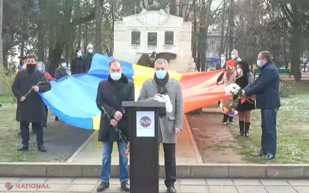 Octavian Țîcu, de Ziua Națională a României: „Unirea este mai actuală și mai necesară ca niciodată. Acum 102 ani s-a realizat visul secular al românilor de a trăi într-un singur stat și Basarabia a fost prima care a pus temelia României Mari”