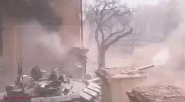 VIDEO // Rușii pretind că vor instaurarea păcii, dar TANCURILE rusești rad totul de pe suprafața pământului în Mariupol
