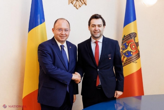 Ministrul Nicu Popescu, după întrevederea cu omologul de la București, Bogdan Aurescu: „Din ziua depunerii cererii de aderare la UE, România a fost cel mai mare susținător al perspectivei europene a R. Moldova”