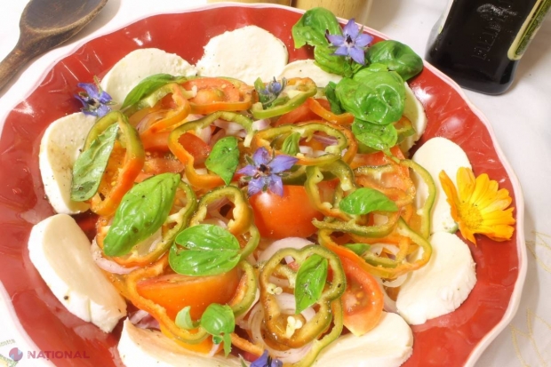 REȚETA Tamarei Șchiopu // Salată de crudităţi cu caş moale