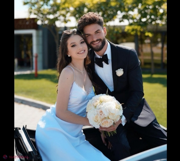Cleopatra Stratan și Edward Sanda s-au căsătorit. Detaliul special de pe verighetele lor