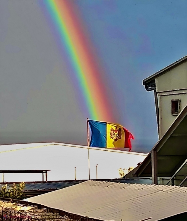 FOTOGRAFIA ZILEI surprinsă în Liban, de Ziua Drapelului de Stat al R. Moldova