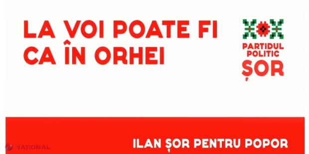 VIDEO // „La voi poate fi ca la Orhei. Ilan Șor pentru popor”. Primul SPOT lansa de Partidul „ȘOR”