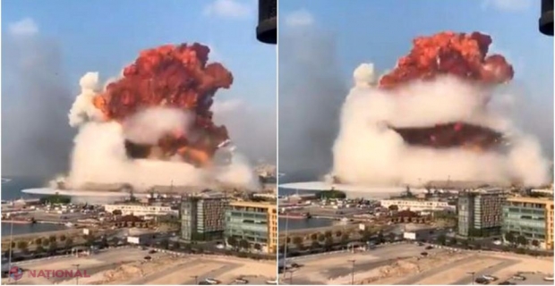 Au testat o bombă NUCLEARĂ? Un fotograf a surprins ceva și mai ȘOCANT în timpul tragediei de la Beirut