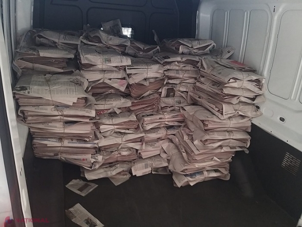 Purtătoarea de cuvânt a candidatului Igor Dodon acuză deputații PAS, care au descoperit astăzi un tiraj ENORM de ziare electorale, că ar fi „blocat ilegal materialele cu caracter electoral”