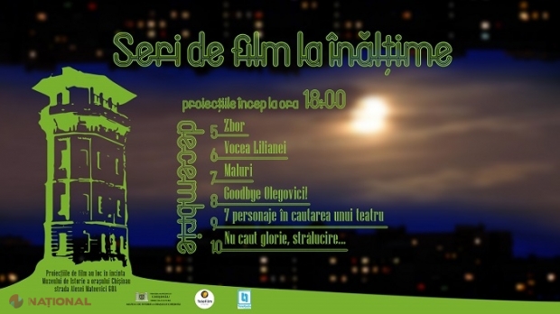 INVITAȚIE la FILM: Șase proiecții gratuite, marca „Telefilm Chișinău, la Muzeul de Istorie a Chișinăului, în fiecare seară